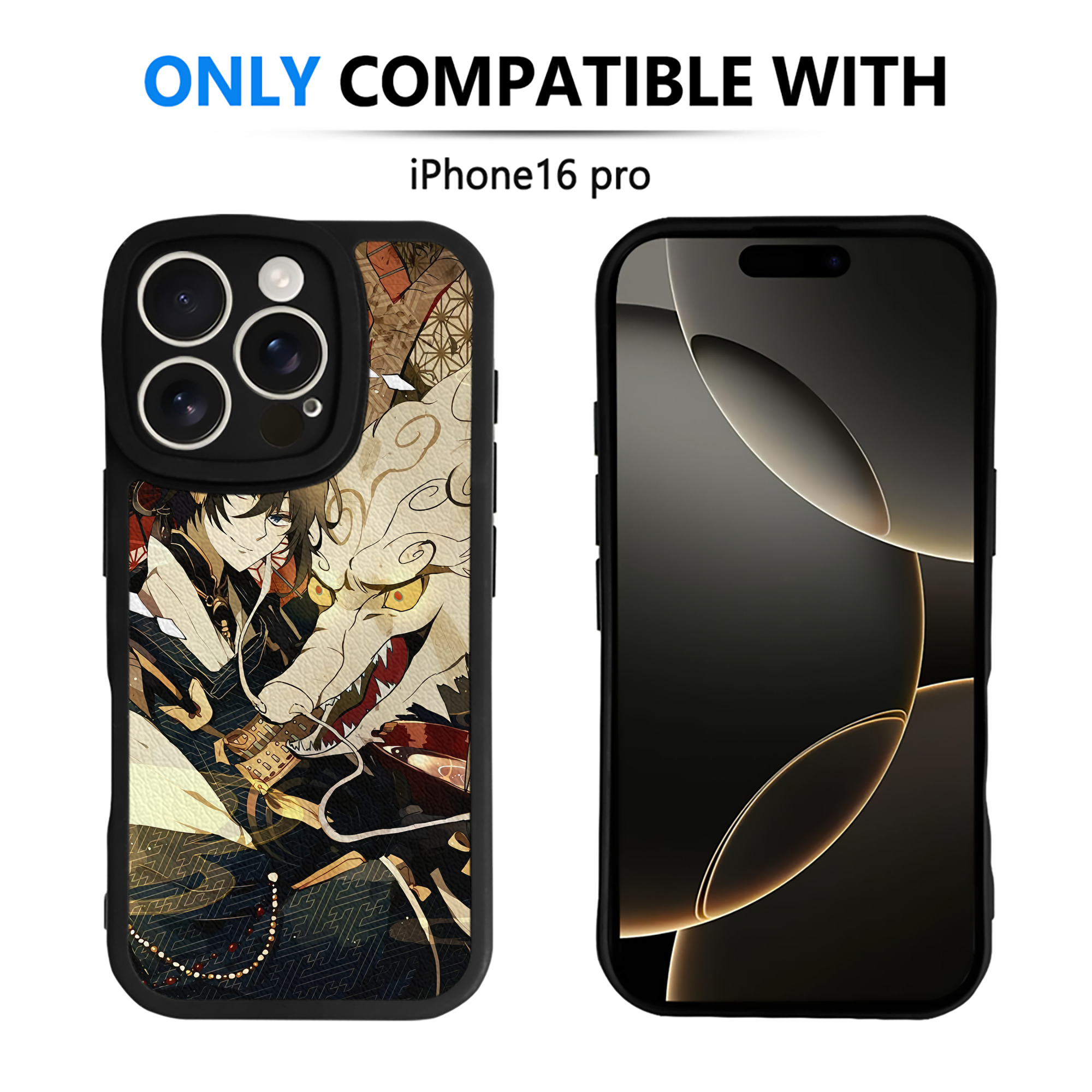 （画像用） 刀剣乱舞 Touken Ranbu 【iPhone 16シリーズ対応】シリコンスマホケース（レザー調） 材質：シリコン